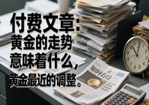 黄金价格波动全揭秘，如何理解当前调整及其对投资者的影响-二八网赚